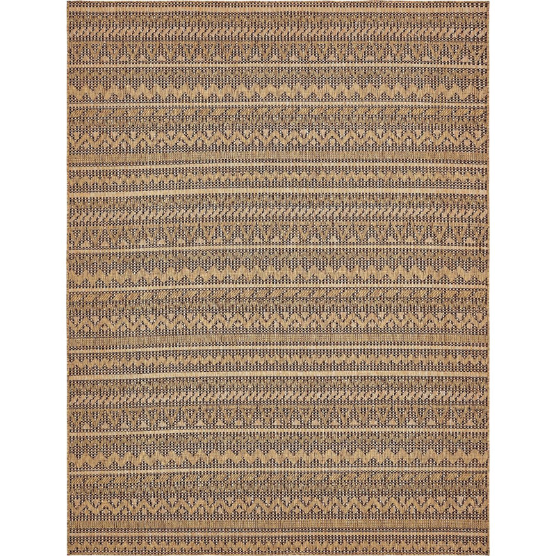 Tapis de véranda d'extérieur couleur cuivre, Rectangle 4 pi x 6 pi