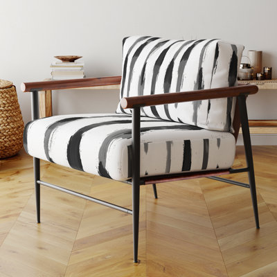 Chaise d'appoint moderne - Fauteuil Ikat Minimal