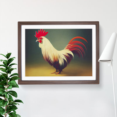 Euphoric Rooster - Framed Print