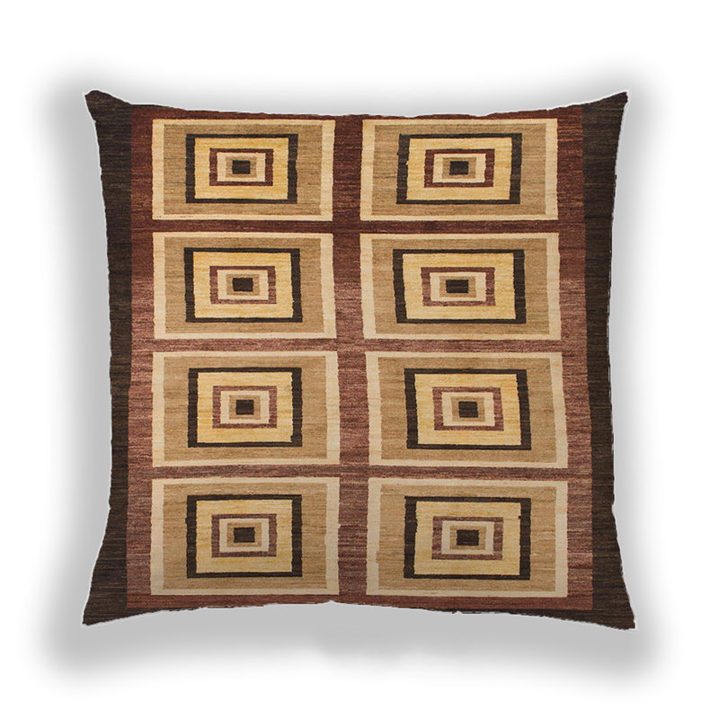 Coussin Abstract 1578, Microsuède