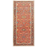 Traditional One-of-a-Kind Runner 2'7" X 8 Hand Knotted Area Rug