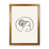 Brown Framed