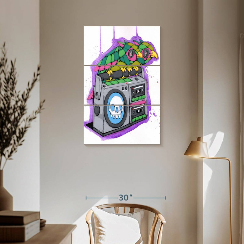 Abarca Shared A Beat, 57" H x 36" W