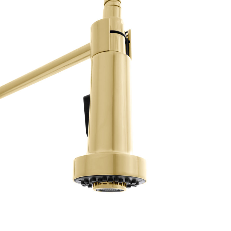 ZLINE Apollo Kitchen Faucet, Polished Gold