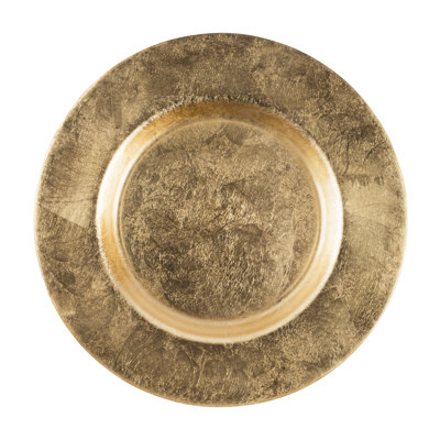 Atlas Glass Abstract Charger