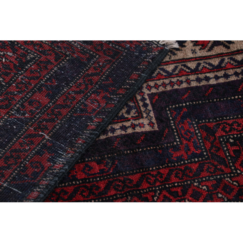 One-of-a-Kind 3'2"X4'7" Hand Knotted Area Rug