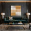 Minimalisme 100, art mural sur toile brune-1312335498