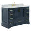 Meuble-lavabo simple avec plateau Abshire 49-93359259