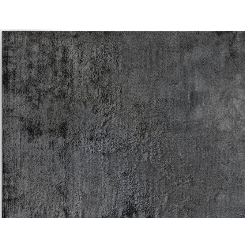 Wool Area Rug in Gray