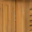 Armoire en bois d'acacia Kedzie