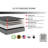 10" Smooth Top Foam Lux Firm Mattress-957132238