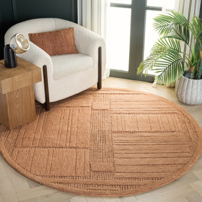 Harvest Hand Tufted Wool; Cotton Abstract Indoor Rug
