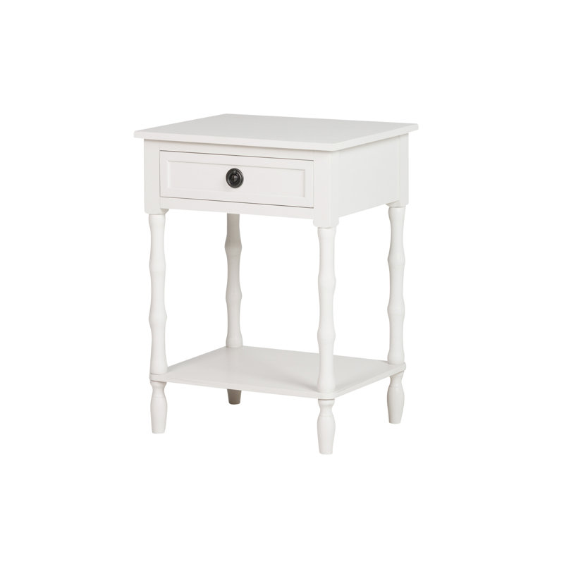 48cm W Manufactured Wood Bedside Table
