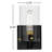 Mihrije Armed Sconce-1677071171