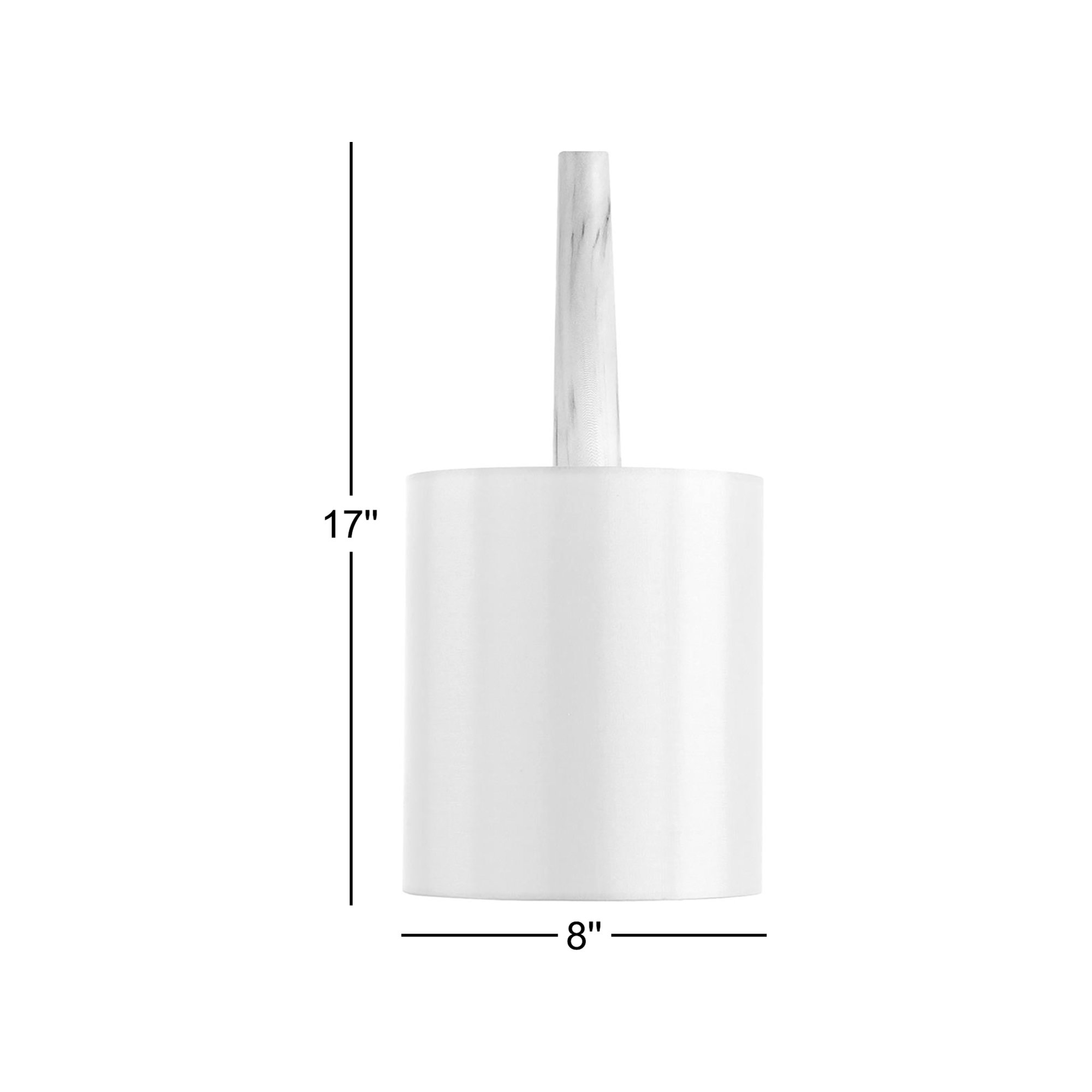 Perth Single Light Steel Dimmable Pendant