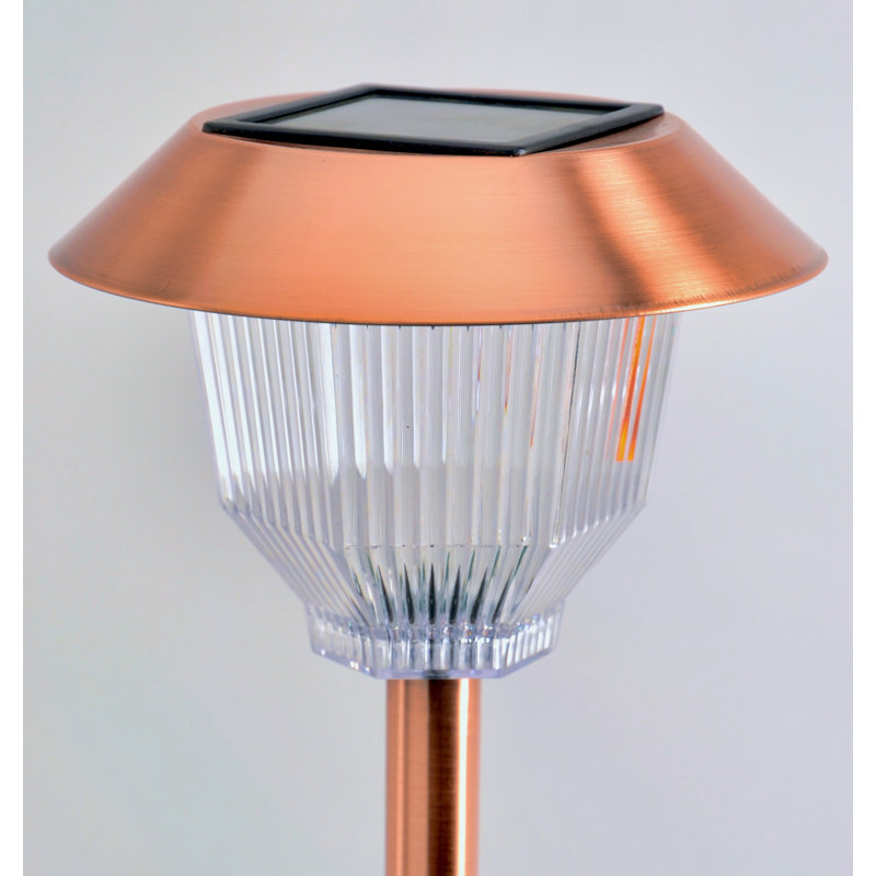 Vanesa Copper Integrated LED Pathway Light Pack