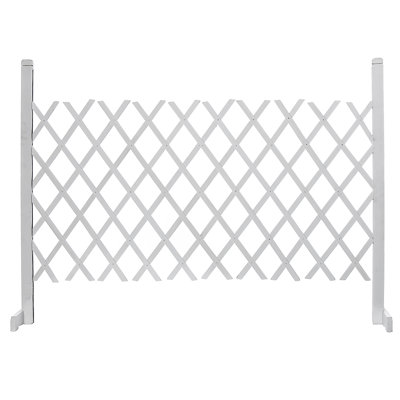Expanding Portable Wood Privacy Fence