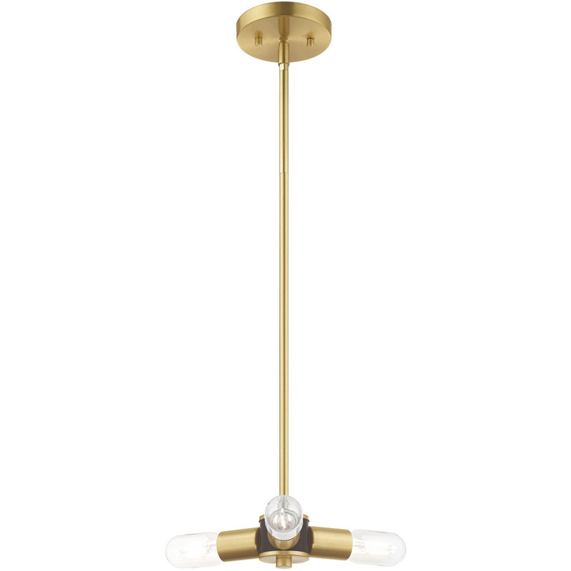 Lustre spoutnik classique à 3 lumières Kialan