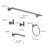Stainless Steel Wall-Mounted 5-piece bathroom hardware set-112581022