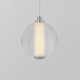 Alicano Single Light Glass Steel Dimmable LED Pendant