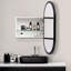 Carolee W H Framed Medicine Cabinet Mirror 1 Adjustable-613101877