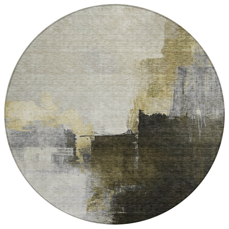 Tapis rond 8 po kaki
