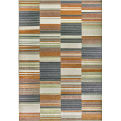 Myyah Abstract Flat Weave Area Rug