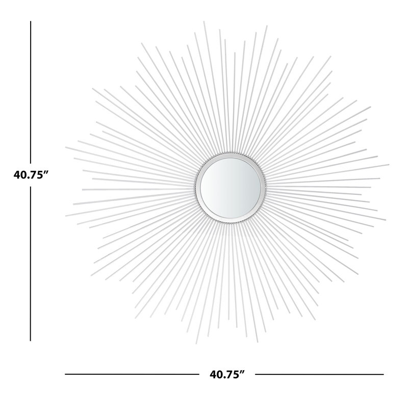 Miroir d’appoint Delfina, Argent