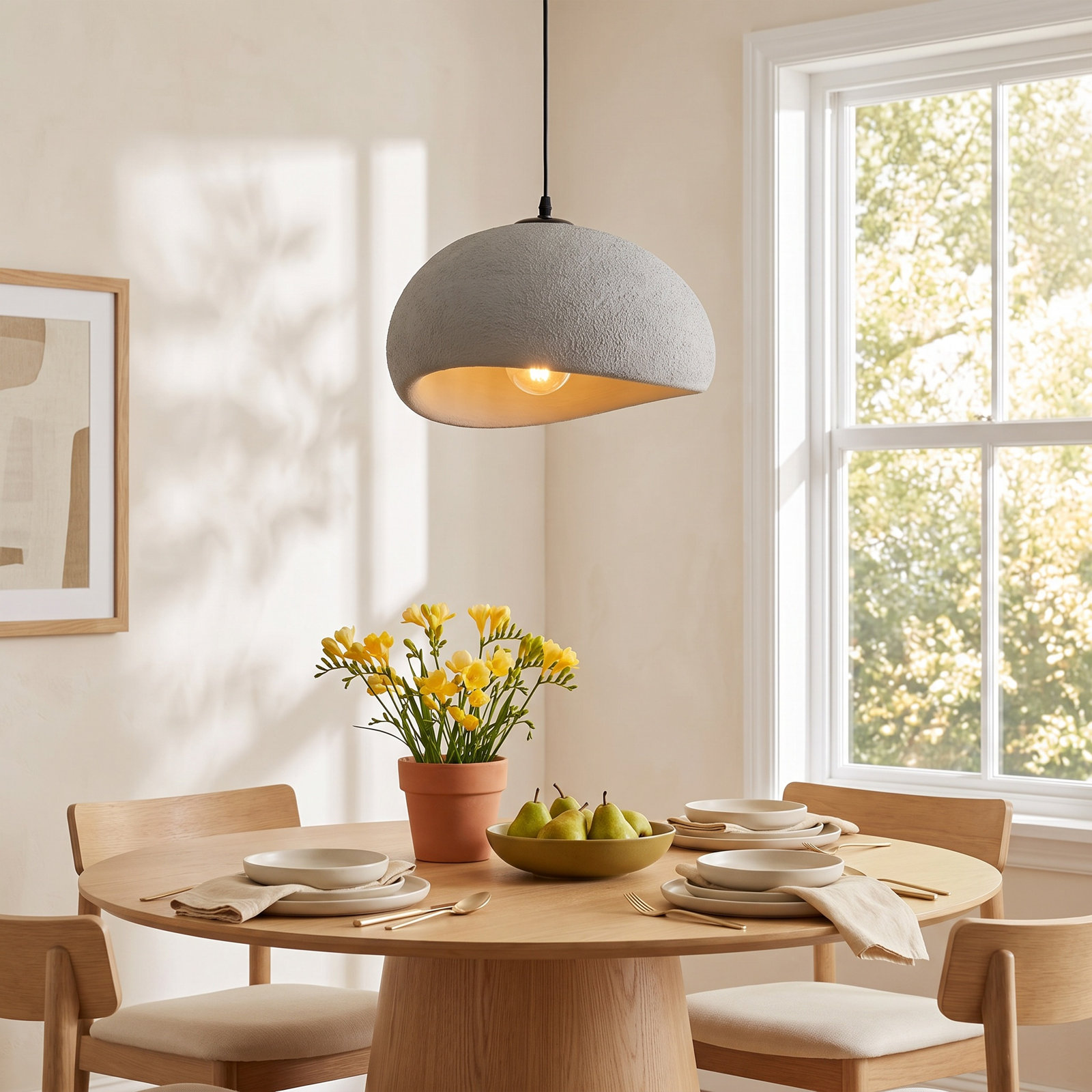 Prim Dimmable 1 - Light Pendant, 78" H x 11.81" W x 11.81" D