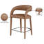 Arthur-William Faux Leather Counter Stool-73672584