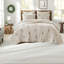 De literie en coton à deux pièces, courtepointe botanique pour grand lit, chambre à coucher moderne