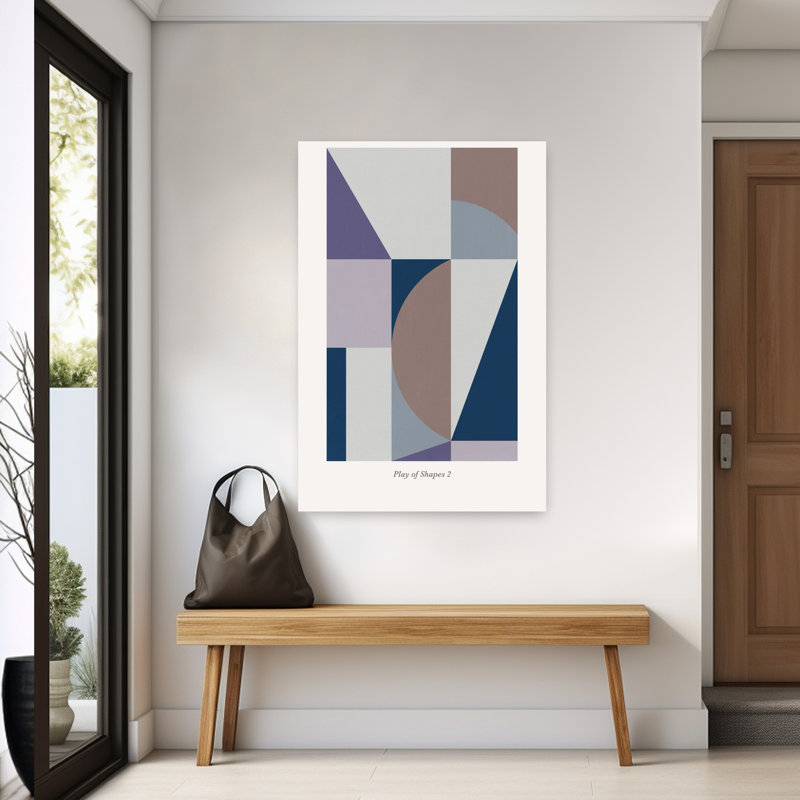 Art contemporain, art abstrait, H 60 po x l 40 po