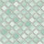 Hudson Tangier 2" x 2" Porcelain Arabesque Mosaic Wall & Floor Tile-1700316878