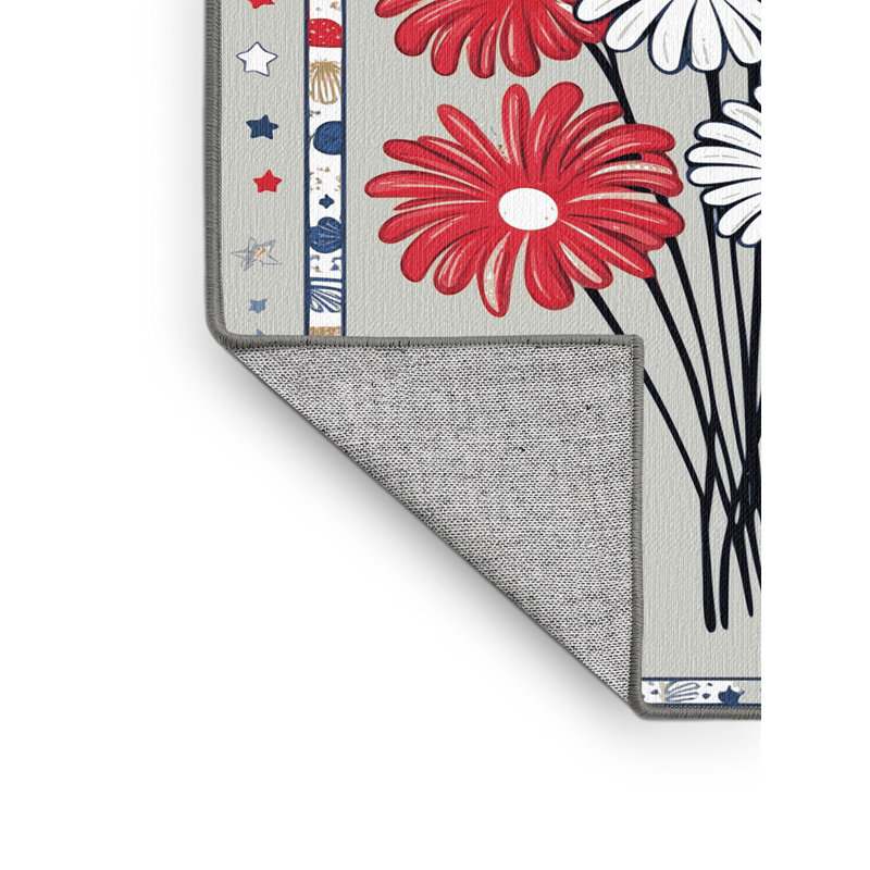 Tapis rouge des Fêtes Red Barrel Studio®, Rectangle 6 pi x 9 pi