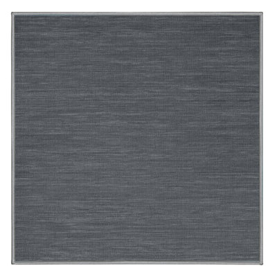Tapis gris uni lavable à la machine