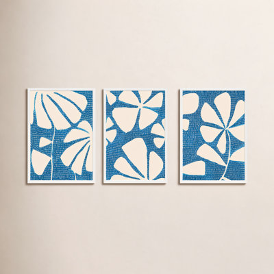 Ceramic Blue 3-6 3-Piece Print Set