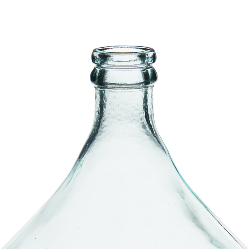 Handmade Glass Table Vase, Clear