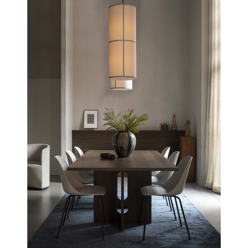 Hashira 1 - Light Pendant, 23.6" H x 7.1" W x 7.1" D, Raw