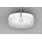 Maestro Bath 13.4'' White Polymer Rectangular Bathroom Sink
