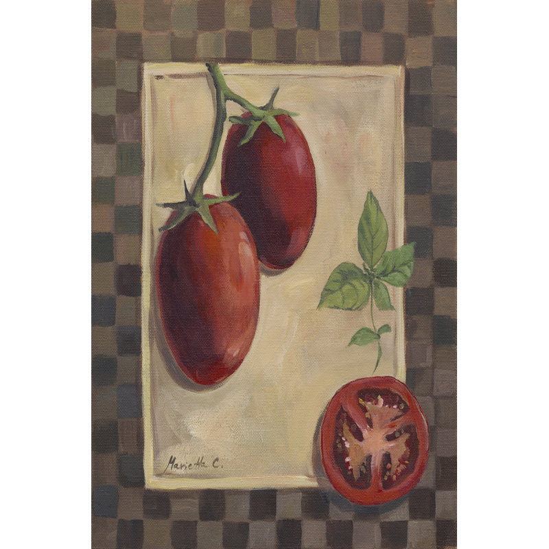 Veggies & Herbs II by Marietta Cohen - Wrapped Canvas Print, 30cm H x 20cm W x 3.8cm D