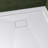 60" x 36" Solid Surface Single Threshold Shower Pan Base - Non-Slip Design, Drain Assembly & Cover Included-120192702