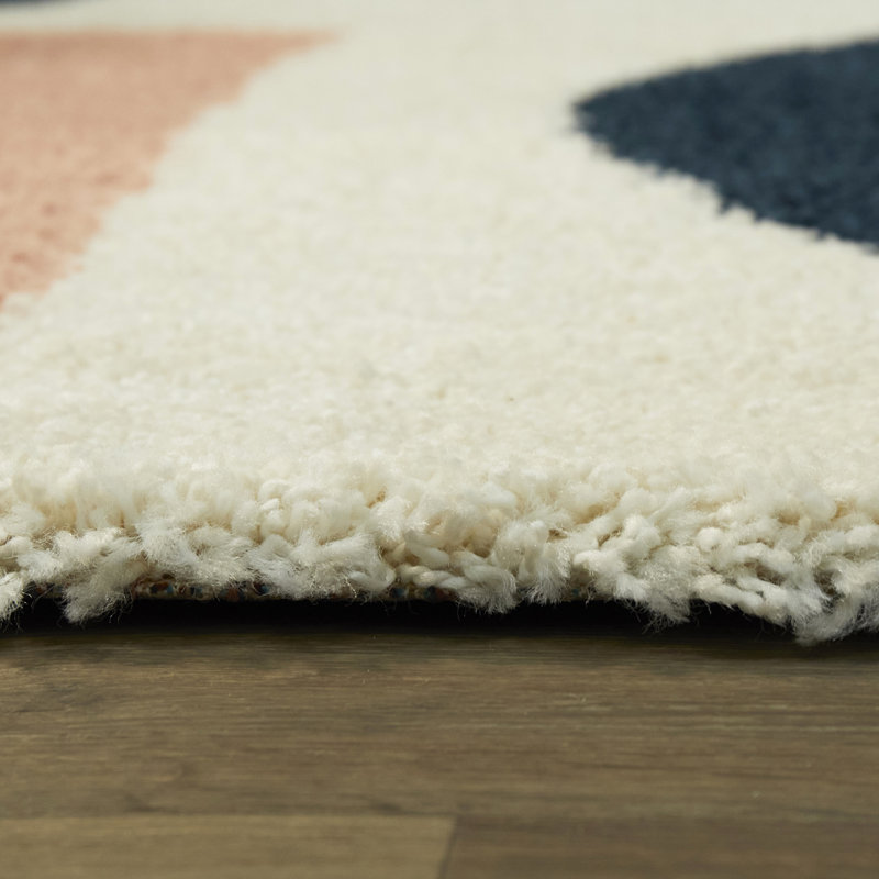 Macy Geometric Indoor Rug, Rectangle 5'3" x 7'