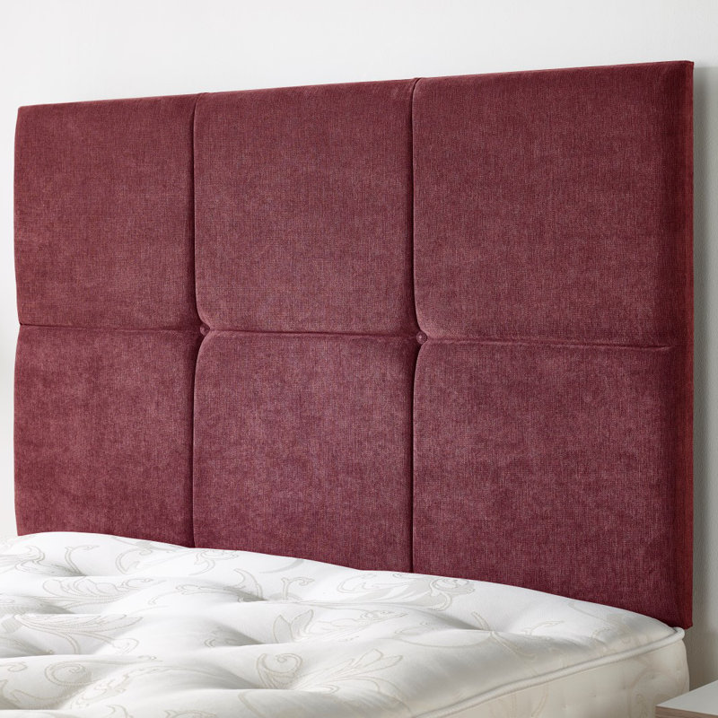 Upholstered Headboard, Single (3'), Bordeaux