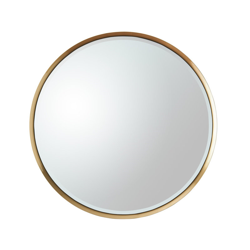 Hudson Mirror-Brass-Lg