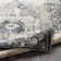 Addisyn Machine Woven Oriental Charcoal Area Rug