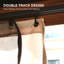 16 pi L 12 pi. D Pavillon de jardin en acier-93931107