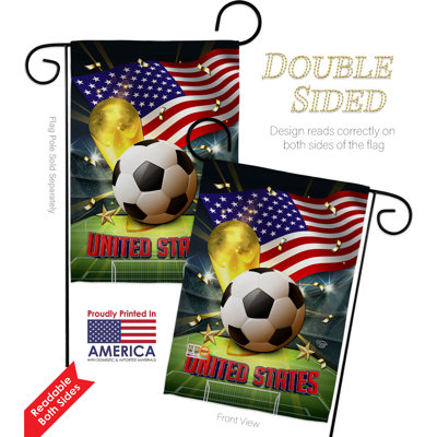 Jemica Double Sided Polyester Garden Flag