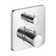 Citterio M Trim Thermostatic with Volume Control and Diverter