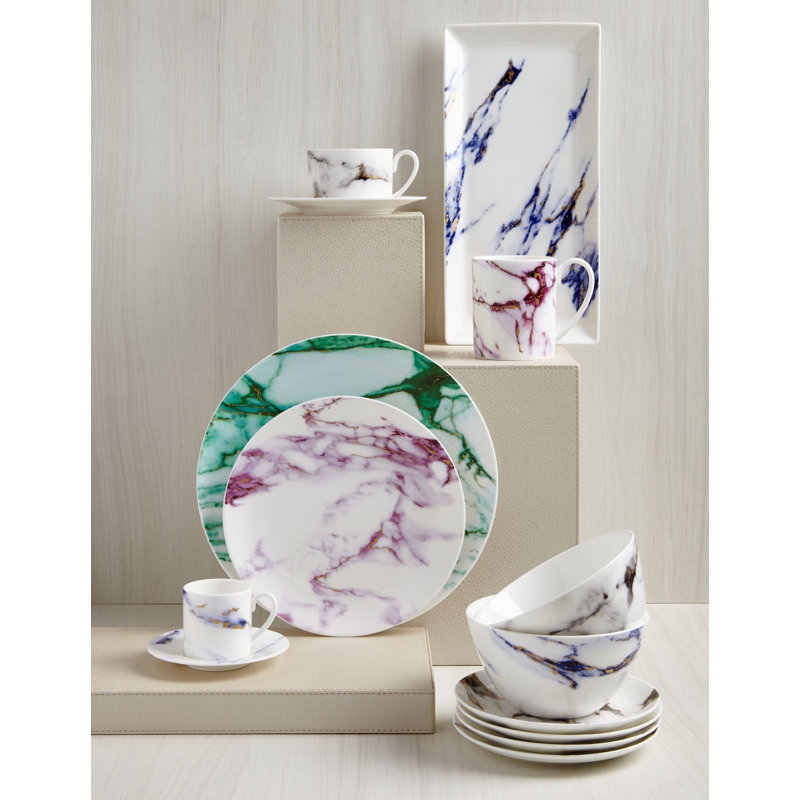 Marble Chianti Bone China Pasta Dish