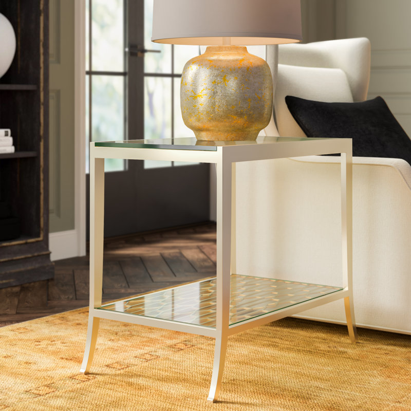 Caracole Classic Glass End Table